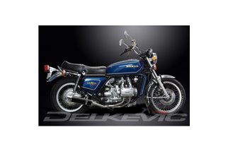 HONDA GL1000-GL1100K-KZ GOLDWING 75-83 TUBI SCARICO NON OEM IN ACCIAIO INOX