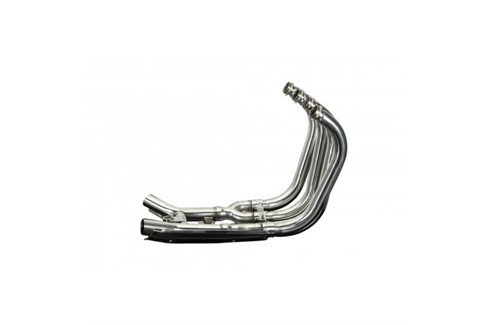 SUZUKI GSX1400 2001-2004 DELKEVIC STAINLESS 4-2 EXHAUST DOWNPIPES OEM COMPATIBLE