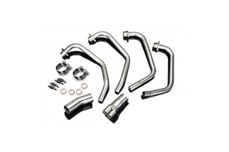 HONDA CB750K-SC-DOHC-NIGHTHAWK 78-83 STAINLESS STEEL 4-1 EXHAUST DOWNPIPES