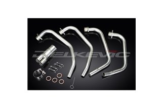 HONDA CB750C-F-S-SPORT 80-83 STAINLESS STEEL 4-1 HEADER EXHAUST DOWNPIPES