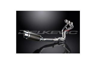 YAMAHA MT09 MT-09 2013-2020 SCARICO COMPLETO 3-1 SILENZIATORE TONDO IN CARBONIO 200MM