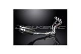 YAMAHA MT09 MT-09 2013-2020 SCARICO COMPLETO 3-1 SILENZIATORE TONDO IN CARBONIO 200MM