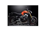 YAMAHA MT09 MT-09 2013-2020 SCARICO COMPLETO 3-1 SILENZIATORE TONDO IN CARBONIO 200MM