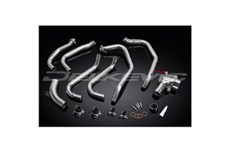 VFR800 V-TEC 01-13 TUBI SCARICO COLLETTORI HONDA 304 INOX INC GUARNIZIONI ADATTE PER OEM