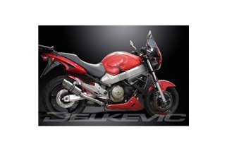 HONDA CB1100SF X11 1999-02 SCARICO COMPLETO 4-2 SILENZIATORI TONDO INOX DA 200 MM