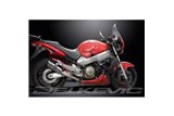 HONDA CB1100SF X11 1999-02 SCARICO COMPLETO 4-2 SILENZIATORI TONDO INOX DA 200 MM