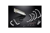 KAWASAKI ZZR1100 GPZ1100S 4-1 EXHAUST SYSTEM 200MM STAINLESS ROUND SILENCERS