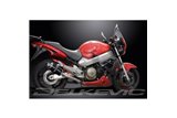 HONDA CB1100SF X11 1999-02 SCARICO COMPLETO 4-2 SILENZIATORI OVALI IN CARBONIO DA 225 MM