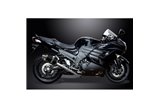 KAWASAKI ZZR1400 12-20 DECAT 4-2 SCARICO 225MM CARBONIO SILENZIATORI OVALI