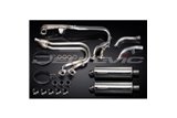 HONDA ST1100 PAN EUROPEAN 89-02 EXHAUST SYSTEM 350MM STAINLESS OVAL SILENCERS