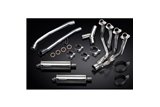 KAWASAKI ZZR1400 12-20 DECAT 4-2 SCARICO 350MM SILENZIATORI BSAU OVALI INOX