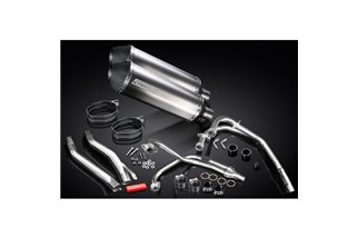 YAMAHA XJ600 DIVERSION 1992-04 SCARICO COMPLETO 4-2 343MM X-OVAL SILENZIATORI IN TITANIO