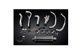 KAWASAKI NINJA 300 2013-19 SCARICO COMPLETO 2-1 350MM CARBONIO OVALE BSAU SILENZIATORE