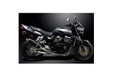 KAWASAKI ZRX1100 ZRX1200 97-07 4-1 SCARICO 350MM CARBONIO OVALE BSAU SILENZIATORE