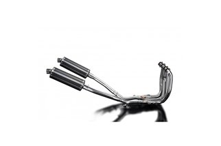 SUZUKI GSX1300R HAYABUSA 08-20 4-2 EXHAUST SYSTEM 350MM CARBON OVAL BSAU