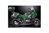 KAWASAKI VERSYS 1000 2019-2024 SISTEMA DI SCARICO COMPLETO 350MM CARBONIO OVALE BSAU