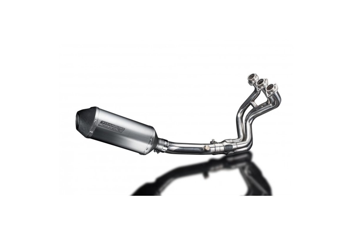 YAMAHA MT09 SPORT TRACKER 2014-2020 FULL EXHAUST 260MM TITANIUM XOVAL SILENCER