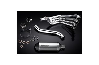 HONDA CBR650F CB650F 14-18 SISTEMA DI SCARICO COMPLETO 260MM SILENZIATORE TITANIO XOVAL