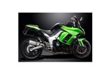 KAWASAKI Z1000SX Z1000 2010 SISTEMA DI SCARICO COMPLETO 260MM TITANIO XOVAL SILENCE