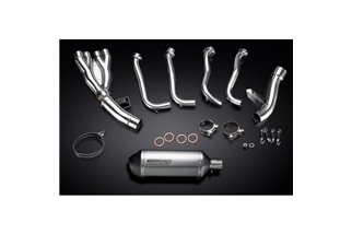 YAMAHA FZ1 FAZER FZ1S 06-15 SCARICO COMPLETO 4-1 260MM TITANIO XOVAL SILENZIATORE BSAU