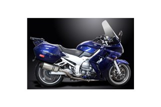 YAMAHA FJR1300 01-05 DECAT SCARICO COMPLETO 4-2 260MM TITANIO XOVAL SILENZIATORI BSAU