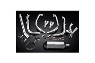 SUZUKI GSX1300R HAYABUSA 08-20 4-1 EXHAUST SYSTEM 260MM TITANIUM XOVAL SILENCER