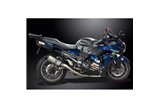 KAWASAKI ZZR1400 06-07 DECAT 4-2 SCARICO 260MM TITANIO XOVAL BSAU SILENZIATORI