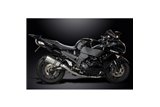 KAWASAKI ZZR1400 08-11 SISTEMA DI SCARICO 4-1 260MM TITANIO X-OVAL BSAU