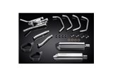 YAMAHA XJ900 DIVERSION 1994-03 FULL EXHAUST 320MM STAINLESS TRI SILENCERS