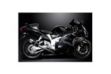 SUZUKI GSX1300R HAYABUSA 99-07 DECAT SCARICO COMPLETO 4-2 200MM CARBONIO TONDO