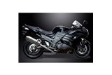 KAWASAKI ZZR1400 12-20 DECAT 4-2 SCARICO 320MM INOX TRI BSAU SILENZIATORI