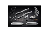 KAWASAKI ZZR1400 08-11 SISTEMA DI SCARICO 4-2 320MM SILENZIATORI TRI BSAU INOX