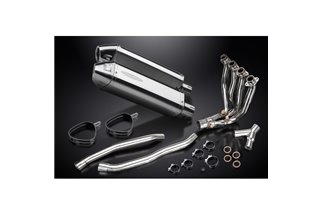 KAWASAKI ZZR1400 06-07 DECAT 4-2 EXHAUST 320MM STAINLESS TRI BSAU SILENCERS