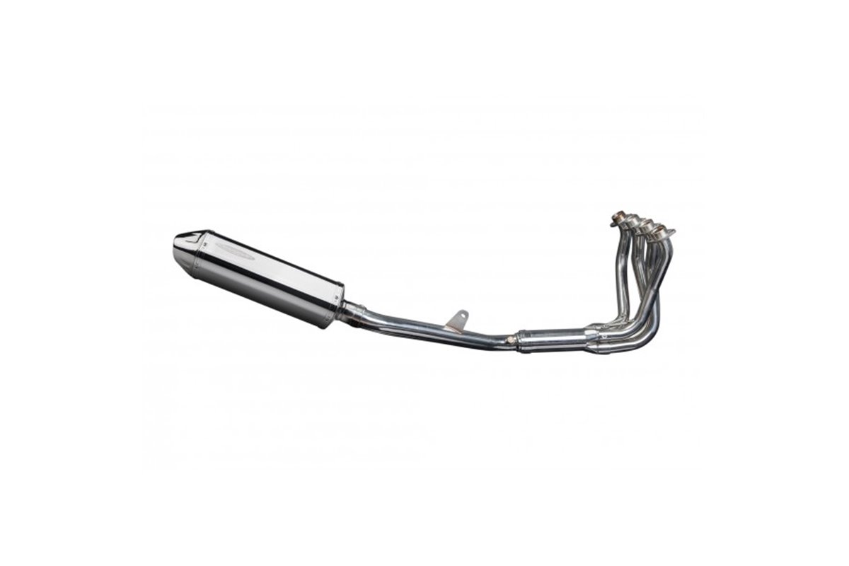 SISTEMA DI SCARICO COMPLETO 4-1 BLACKBIRD HONDA CBR1100XX 320MM ACCIAIO INOX TRI OVALE BSAU