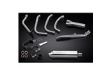 SISTEMA DI SCARICO COMPLETO 4-1 BLACKBIRD HONDA CBR1100XX 320MM ACCIAIO INOX TRI OVALE BSAU