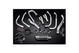 HONDA VFR1200X 12-19 DECAT FULL 4-1 EXHAUST 200MM CARBON ROUND SILENCER