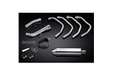 SUZUKI GSF650 BANDIT 07-14 SISTEMA DI SCARICO COMPLETO 320MM SILENZIATORE TRI BSAU INOX