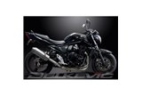 SUZUKI GSF650 BANDIT 07-14 SISTEMA DI SCARICO COMPLETO 320MM SILENZIATORE TRI BSAU INOX