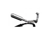 KAWASAKI KLE650 VERSYS 2007-14 SCARICO COMPLETO 320MM SILENZIATORE TRI BSAU INOX