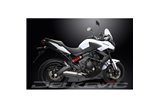 KAWASAKI KLE650 VERSYS 2007-14 SCARICO COMPLETO 320MM SILENZIATORE TRI BSAU INOX