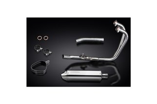 HONDA CBF500-A-ABS 2004-08 SISTEMA DI SCARICO COMPLETO 320MM SILENZIATORE TRI INOX