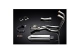 KAWASAKI ER5 1996-07 SISTEMA DI SCARICO COMPLETO 320MM SILENZIATORE TRI INOX