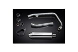 SISTEMA DI SCARICO COMPLETO HONDA CBR250R 2011-2013 SILENZIATORE TRI BSAU INOX DA 320 MM