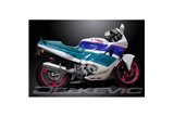 HONDA CBR600F 1987-1990 SISTEMA DI SCARICO COMPLETO 320MM SILENZIATORE TRI INOX