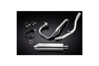 YAMAHA WR125X 2009-2018 FULL EXHAUST SYSTEM 320MM STAINLESS TRI SILENCER