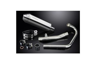 HONDA CBF250 2004-2012 SISTEMA DI SCARICO COMPLETO 320MM SILENZIATORE TRI BSAU INOX