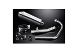 HONDA CBF250 2004-2012 SISTEMA DI SCARICO COMPLETO 320MM SILENZIATORE TRI BSAU INOX