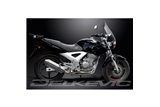 HONDA CBF250 2004-2012 SISTEMA DI SCARICO COMPLETO 320MM SILENZIATORE TRI BSAU INOX