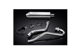 HONDA XR125L 2003-2010 SISTEMA DI SCARICO COMPLETO 320MM SILENZIATORE TRI BSAU INOX