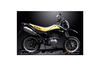 SUZUKI DR125SM 2009-14 SISTEMA DI SCARICO COMPLETO 320MM SILENZIATORE TRI BSAU INOX